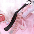 Kawaii Tassel Whip in Black and Pink for Playful Adventures - Cosparty