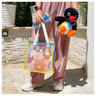 Kawaii Teddy Bear and Gummy Bear Transparent Tote Bag - Cosparty
