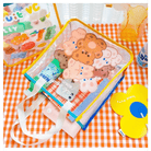 Kawaii Teddy Bear and Gummy Bear Transparent Tote Bag - Cosparty