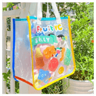 Kawaii Teddy Bear and Gummy Bear Transparent Tote Bag - Cosparty