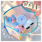 Kawaii Teddy Bear and Gummy Bear Transparent Tote Bag - bag