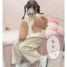 Kawaii Teddy Bear Thick Winter Hoodie for Ultimate Cuteness - Cosparty