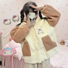 Kawaii Teddy Bear Thick Winter Hoodie for Ultimate Cuteness - Cosparty