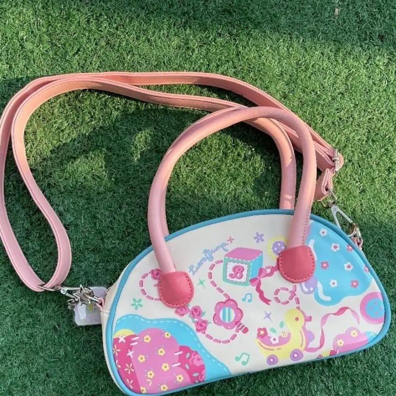 Kawaii-Themed Nursery Handbag for Baby Essentials - bag