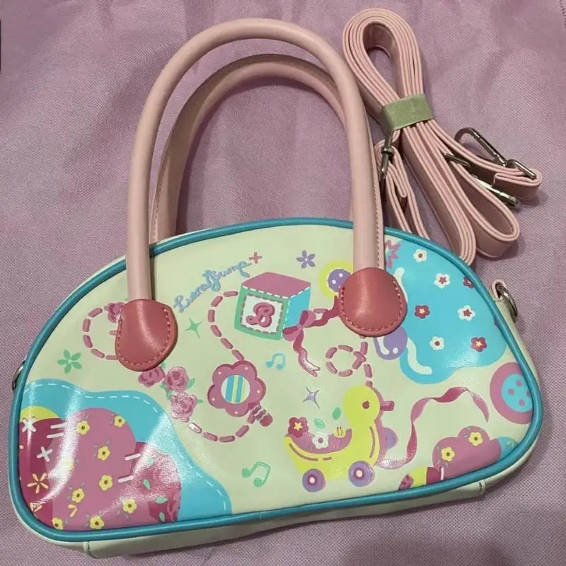 Kawaii-Themed Nursery Handbag for Baby Essentials - bag