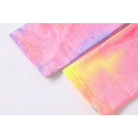 Kawaii Tie - Dye Rainbow Onesie with Snap Crotch and Subtle Turtleneck - Cosparty