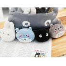 Kawaii Totoro Stuffies Inside Adorable Plush Bag for Anime Lovers - Cosparty