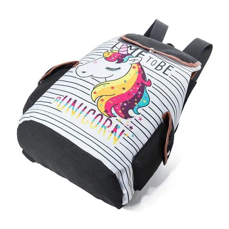 Kawaii Unicorn Backpack with Adjustable Straps and Durable Design - Cosparty