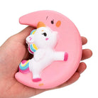 Kawaii Unicorn Moon Squishy Stress Relief Toy - squishy