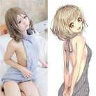 Kawaii Virgin Killer Backless Sweater in Chunky Cable Knit - Cosparty