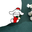 Kawaii Xmas Enamel Pin Set for Festive Holiday Cheer - Cosparty