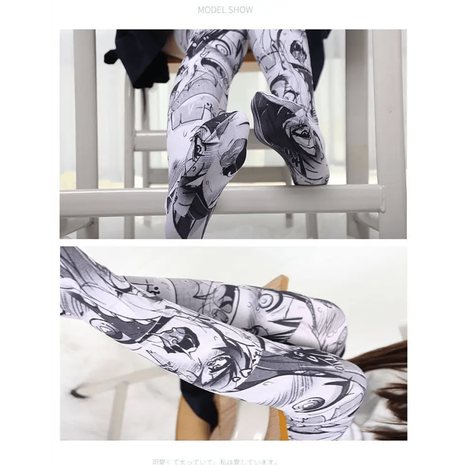 Kinky Anime - Inspired Thigh - High Stockings for Bold Otaku Style - Cosparty
