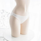 Kitten and Puppy Tail Inspired Cute Panties with Removable Bow - Cosparty