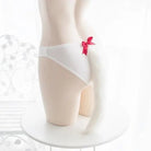 Kitten and Puppy Tail Inspired Cute Panties with Removable Bow - Cosparty