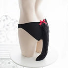 Kitten and Puppy Tail Inspired Cute Panties with Removable Bow - Cosparty