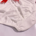Kitten and Puppy Tail Inspired Cute Panties with Removable Bow - Cosparty