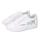 Kitten Inspired Tennis Shoes with Anti - Skid Rubber Soles - Cosparty