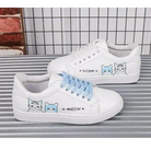 Meow Runners - blue cats / 4 - shoes