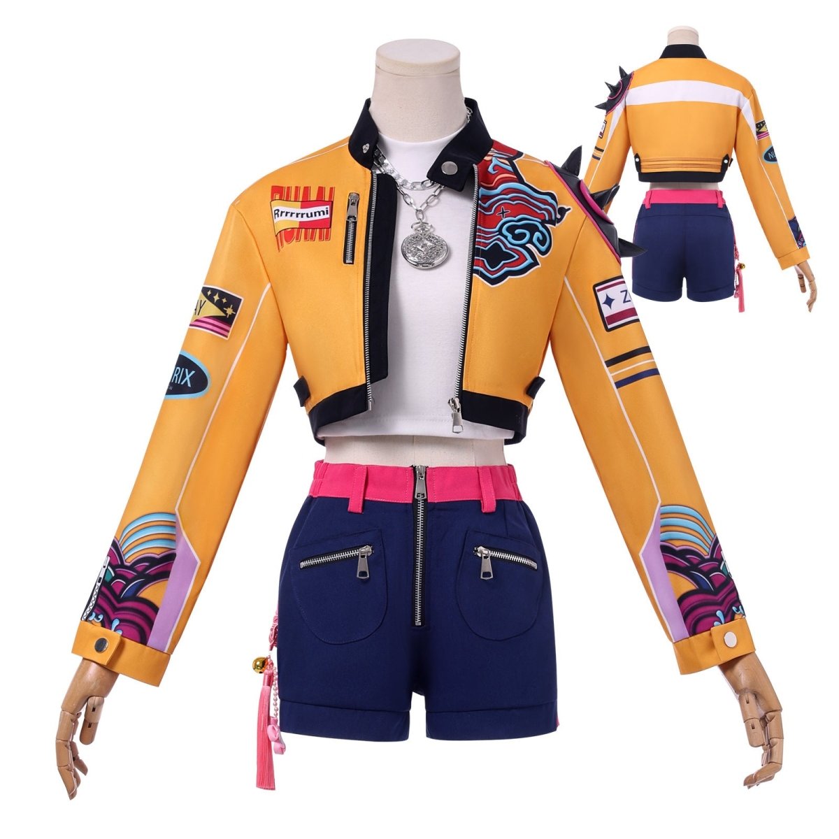KPop Demon Hunters Rumi Cosplay Costume - Cosparty