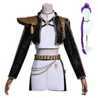 KPop Demon Hunters Rumi, Zoey and Mira Golden Cosplay Outfit Sets - Cosparty