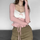 Lace Knit Princess Sweater for Cozy Angelcore and Fairycore Styles - Cosparty