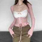 Lace Knit Princess Sweater for Cozy Angelcore and Fairycore Styles - Cosparty