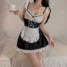 Lace Temptation Maid Lingerie Set for Wild Fantasies - Cosparty