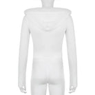 Lace Up Fur Hooded Cardigan in Striped Cable Knit Fabric - Cosparty