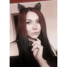 Lacy Cat Ear Headband with Black Lace Embellishments - Cosparty