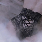 Lacy Corset Back Panties with Silk Ribbon in Plus Sizes - Cosparty