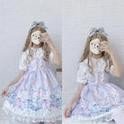 Lavender Bunny Lolita Dress for Kawaii Princesses and Dance Lovers - jsk lolita dress