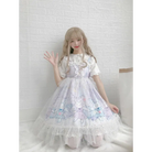 Lavender Bunny Lolita Dress for Kawaii Princesses and Dance Lovers - jsk lolita dress