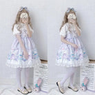 Lavender Bunny Lolita Dress for Kawaii Princesses and Dance Lovers - jsk lolita dress