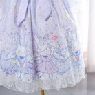 Lavender Bunny Lolita Dress for Kawaii Princesses and Dance Lovers - jsk lolita dress