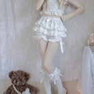 Layered Ruffled Bloomers for Kawaii and Lolita Styles - Cosparty