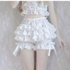 Layered Ruffled Bloomers for Kawaii and Lolita Styles - Cosparty
