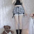 Layered Ruffled Bloomers for Kawaii and Lolita Styles - Shorts