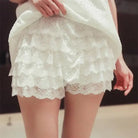 Layered Ruffled Bloomers for Kawaii Fashion Lovers - shorts