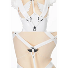 Le Malin Inspired Bunny Bodysuit with Wings in High-Quality Latex - lingerie