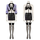 League of Legends cosplay clothes LOL Evelynn KDA cosplay 2020 S10 Evelynn finals costume - XS / Full costume (finger