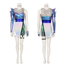 League of Legends cosplay costume S10 singing costume KDA girl group LOL Ahri cosplay game performance costume