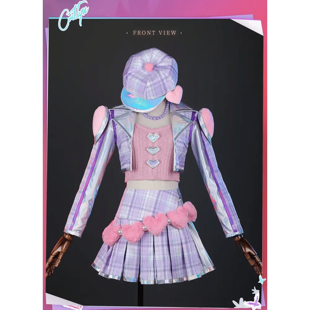 League of Legends Heartthrob Caitlyn Cosplay Costume - Cosparty