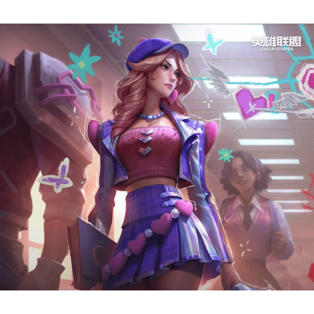 League of Legends Heartthrob Caitlyn Cosplay Costume - Cosparty