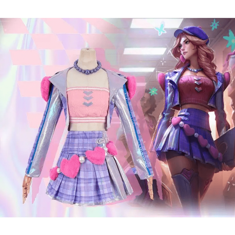 League of Legends Heartthrob Caitlyn Cosplay Costume - Cosparty