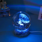 LED Aquamarine Life Snowglobe for Enchanting Underwater Ambiance - Astronaut - light