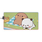 LED Dudu and Bubu Gaming Mouse Pad for an Immersive Experience - Cosparty