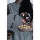 LED Lotus Night Light Lamp with Elegant Floral Design - Cosparty