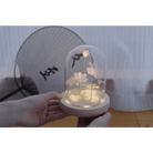 LED Lotus Night Light Lamp with Elegant Floral Design - Cosparty