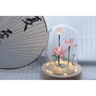 LED Lotus Night Light Lamp with Elegant Floral Design - Cosparty