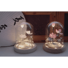 LED Lotus Night Light Lamp with Elegant Floral Design - Cosparty